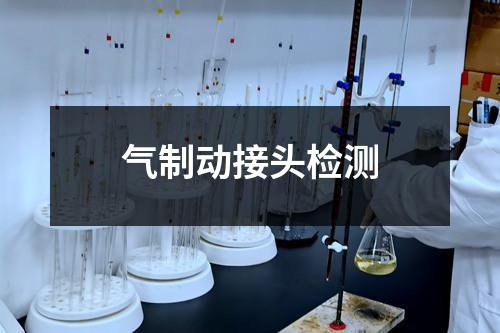 气制动接头检测