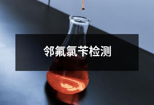 邻氟氯苄检测