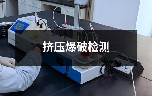 挤压爆破检测