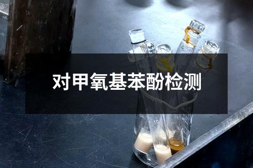 对甲氧基苯酚检测