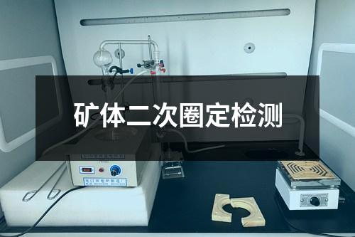 矿体二次圈定检测