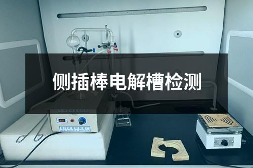 侧插棒电解槽检测