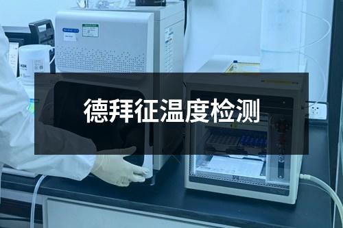 德拜征温度检测