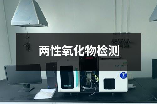 两性氧化物检测